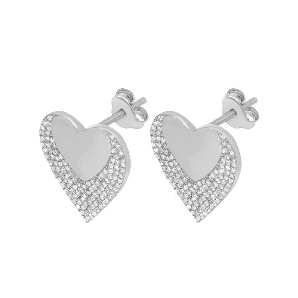 Heart Stud Earring ER21450A